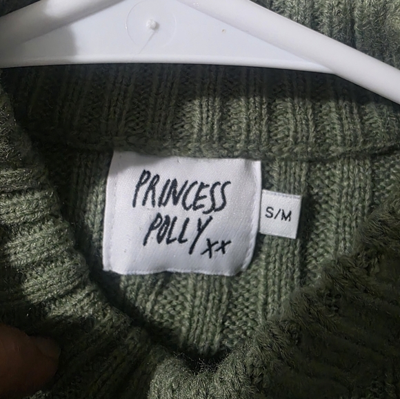 Oversized Sweater Dark Green - Picture 5 of 6